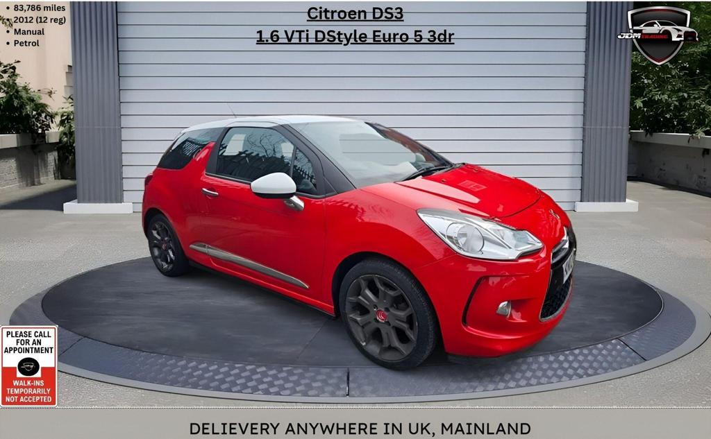Citroen DS3 1.6 VTi DStyle Euro 5 3dr