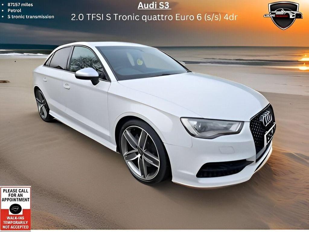 Audi S3 2.0 TFSI S Tronic Quattro Euro 6 (s/s) 4dr