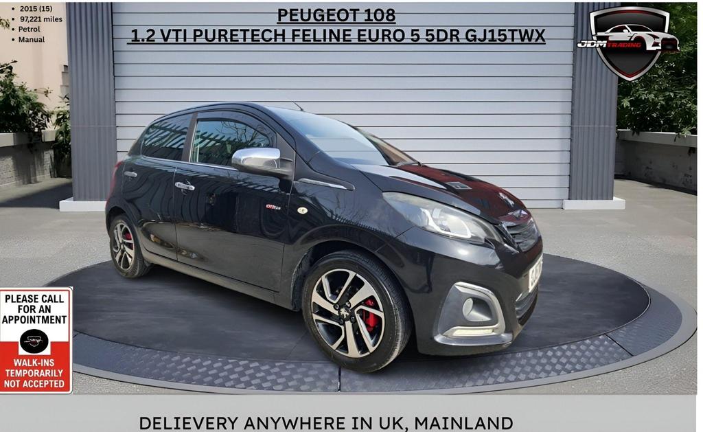 Peugeot 108 1.2 VTi PureTech Feline Euro 5 5dr